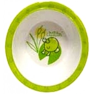 Detská plastová mištička NUK, zelená